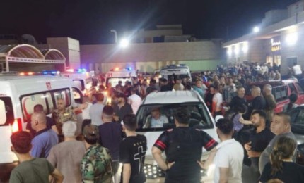 مقتل 120 شخصا في حريق اندلع بقاعة للأعراس في العراق