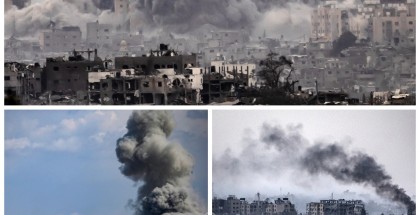 استشهاد 8 مواطنين بقصف للاحتلال استهدف شاحنة مساعدات في دير البلح