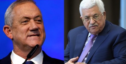 لقاء عباس وغانتس يُثير موجة غضب فلسطينية عارمة