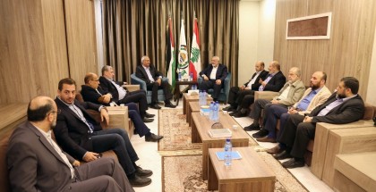 هنية يلتقي الأمين العام للجبهة الشعبية القيادة العامة في بيروت
